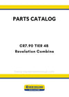 New Holland CR7.90 TIER 4B Revelation Combine Parts Manual