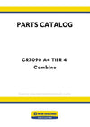 New Holland CR7090 A4 TIER 4 Combine Parts Manual