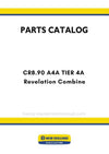 New Holland CR8.90 A4A TIER 4A Revelation Combine Parts Manual - (NAFTA)