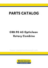 New Holland CR8.90 A5 Opticlean Rotary Combine Parts Manual MY25
