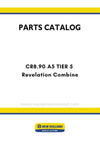 New Holland CR8.90 A5 TIER 5 Revelation Combine Parts Manual