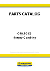 New Holland CR8.90 E5 Rotary Combine Parts Manual MY25