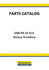 New Holland CR8.90 L0 12,5 Rotary Combine Parts Manual