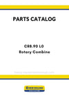 New Holland CR8.90 L0 Rotary Combine Parts Manual MY25