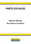 New Holland CR8.90 TIER 4B Revelation Combine Parts Manual - MY18 (NAFTA)