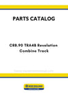 New Holland CR8.90 TRA4B Revelation Combine Track Parts Manual - TIER 4B (NAFTA)