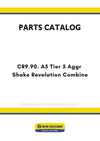 New Holland CR9.90. A5 Tier 5 Aggr Shake Revelation Combine Parts Manual