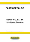 New Holland CR9.90 A4A Tier 4A Revelation Combine Parts Manual (NAFTA)