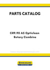New Holland CR9.90 A5 Opticlean Rotary Combine Parts Manual