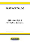 New Holland CR9.90 A5 TIER 5 Revelation Combine Parts Manual