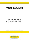 New Holland CR9.90 A5 Tier 5 Revelation Combine Parts Manual