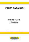 New Holland CR9.90 Tier 4B Combine Parts Manual - MY15 (NA)