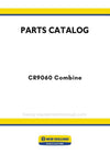 New Holland CR9060 Combine Parts Manual