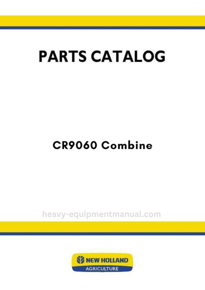 New Holland CR9060 Combine Parts Manual