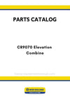 New Holland CR9070 Elevation Combine Parts Manual