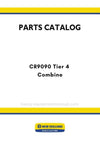 New Holland CR9090 Tier 4 Combine Parts Manual