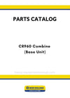 New Holland CR960 Combine Parts Manual (Base Unit)