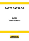 New Holland CV700 Vibratory Roller Parts Manual