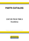 New Holland CX7.90 TR E5 TIER 5 Combine Track Parts Manual