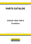 New Holland CX8.80 TRA5 TIER 5 Combine Track Parts Manual