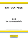 New Holland D1010 Big Rectangular Baler Parts Manual (Belgium)
