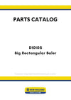 New Holland D1010S Big Rectangular Baler Parts Manual (Silage)