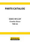 New Holland D180C WT/LGP TIER 4A Crawler Dozer Parts Manual
