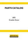 New Holland D75 Crawler Dozer Parts Manual