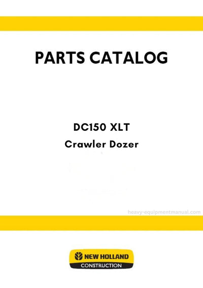New Holland DC150 XLT Crawler Dozer Parts Manual