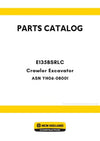 New Holland E135BSRLC Crawler Excavator Parts Manual ASN YH06-08001