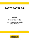 New Holland E135B TIER 3 Crawler Excavator Parts Manual ASN YH05-07001 (N8TA13006)