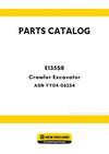 New Holland E135SR Crawler Excavator Parts Manual ASN YY04-06254