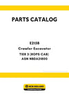 New Holland E215B TIER 3 Crawler Excavator Parts Manual