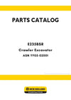 New Holland E235BSR Crawler Excavator Parts Manual ASN YF05-02001