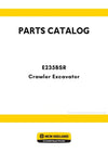 New Holland E235BSR Crawler Excavator Parts Manual