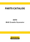New Holland EH70 Midi Crawler Excavator Parts Manual