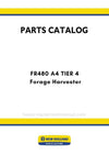 New Holland FR480 A4 TIER 4 Forage Harvester Parts Manual (NA)