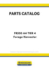 New Holland FR550 A4 TIER 4 Forage Harvester Parts Manual (NA)