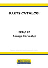 New Holland FR780 E5 Forage Harvester Parts Manual