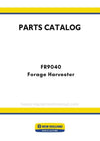 New Holland FR9040 Forage Harvester Parts Manual