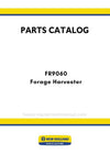 New Holland FR9060 Forage Harvester Parts Manual