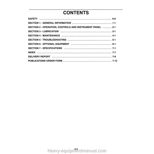 New Holland L465 LX465 LX485 Skid Steer Loader Operator Manual