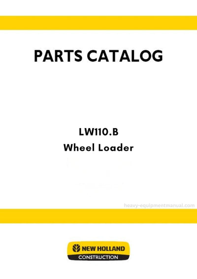 New Holland LW110.B Wheel Loader Parts Manual