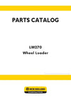 New Holland LW270 Wheel Loader Parts Manual
