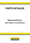 New Holland MEGACUTTER 512 Disc Mower Conditioner Parts Manual