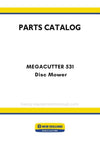 New Holland MEGACUTTER 531 Disc Mower Parts Manual 