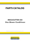 New Holland MEGACUTTER 533 Disc Mower Conditioner Parts Manual