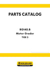 New Holland RG140.B TIER 3 Motor Grader Parts Manual - TORQUE CONVERTER - (BR)