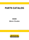 New Holland RG80 Motor Grader Parts Manual