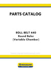 New Holland ROLL-BELT 440 Round Baler Parts Manual (Variable Chamber)